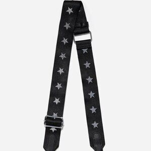 Stoney Clover Lane Black Adjustable Strap w/ Silver Star - NWT